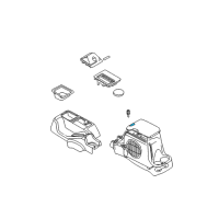 OEM Jeep Latch-ARMREST Lid Diagram - 55315041AD