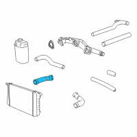 OEM BMW 750iL Water Hose Diagram - 11-53-1-742-713