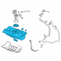 OEM 2016 Chevrolet Volt Fuel Tank Diagram - 23351005