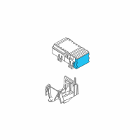 OEM 2002 Dodge Caravan Module-Front Control Diagram - R4727079AF