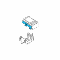 OEM Chrysler Voyager Block-Power Distribution Diagram - 4869200AN