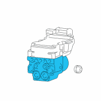 OEM 2005 Dodge Ram 1500 Anti-Lock Brake Module Diagram - 52121406AD