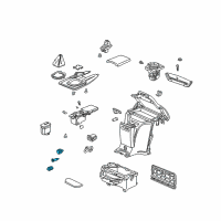 OEM 1998 Honda CR-V Socket Assy., Accessory Diagram - 39600-S10-A01