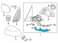 OEM BMW X4 Lower Housing Section, Right Diagram - 51-16-7-468-256