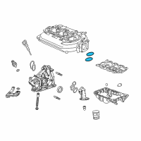 OEM 2019 Honda Ridgeline Gasket, Intake Manifold (Frg-Nok) Diagram - 17101-RLV-A01