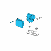 OEM GMC Acadia Modulator Valve Diagram - 25840322