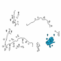 OEM 2013 Nissan Pathfinder Pump Assy-Electric Power Steering Diagram - 49110-3KE5E