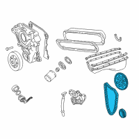 OEM 1998 Jeep Grand Cherokee SPRKT Pkg-Timing Diagram - 83507095