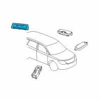 OEM 2009 Dodge Journey Lamp-Flashlight Diagram - 5LB81DX9AB