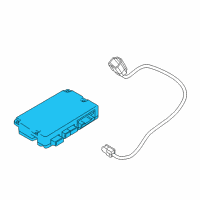 OEM 2014 Lincoln Navigator Module Diagram - EL1Z-14D212-BA