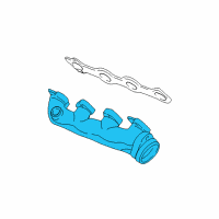 OEM 2002 Lincoln Navigator Manifold Diagram - 2L1Z-9431-CA