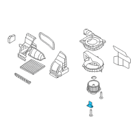 OEM 2013 Hyundai Tucson Resistor Diagram - 97128-1M000