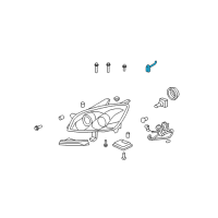 OEM 2010 Saturn Outlook Wire Harness Diagram - 25999097