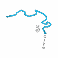 OEM 1999 Acura Integra Spring, Front Stabilizer Diagram - 51300-SR3-N02