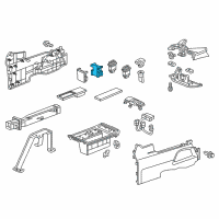 OEM Honda CR-V Separator FR*NH167L* Diagram - 77292-T0A-A01ZA