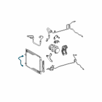 OEM 2009 Toyota Sienna Liquid Line Diagram - 88716-08270