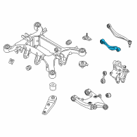 OEM 2016 BMW 528i Left Wishbone Diagram - 33-32-6-782-135