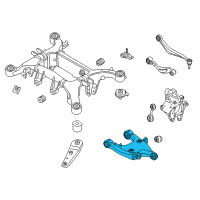 OEM 2014 BMW ActiveHybrid 7 Left Swing Part Diagram - 33-32-6-865-897