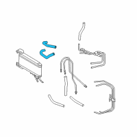 OEM 2002 Toyota Solara Upper Hose Diagram - 90445-17139