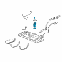 OEM 2007 Chevrolet Uplander Fuel Pump Diagram - 19153047