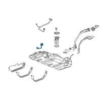 OEM 2007 Chevrolet Uplander Level Sensor Diagram - 19168974