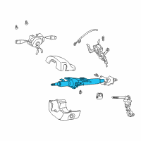 OEM 1999 Chevrolet Tracker Column Asm, Steering(D.O.T.) (On Esn) *Gray Diagram - 30026601