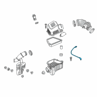 OEM Chevrolet Equinox PCV Hose Diagram - 12649214