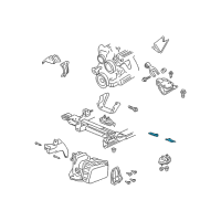 OEM 2003 Chevrolet Impala Mount Plate Diagram - 15884384