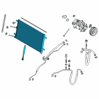 OEM 2021 Ford Expedition Condenser Diagram - HL3Z-19712-C