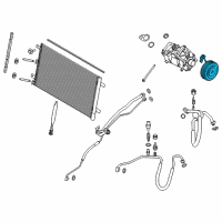 OEM 2018 Ford F-150 Clutch & Pulley Diagram - JL3Z-19V649-MA