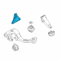 OEM 2009 BMW X3 Engine Mount Right Diagram - 22-11-3-417-661