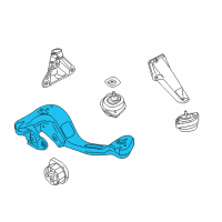 OEM 2007 BMW X3 Gearbox Cross Member Diagram - 22-31-3-402-272