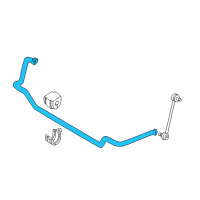 OEM BMW Stabilizer, Front Diagram - 31-35-2-229-755