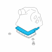 OEM 2009 Nissan Versa Gasket-Oil Pan Diagram - 31397-1XB0B