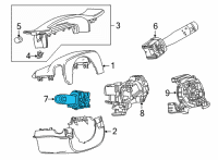 Genuine Chevrolet Camaro Multi Purpose Switches diagram