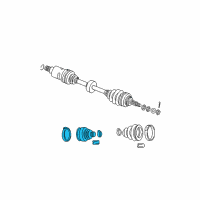 OEM 2001 Chrysler PT Cruiser Boot Kit-Half Shaft Diagram - 5018065AA