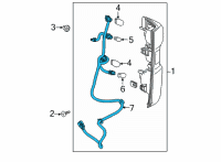 OEM Chevrolet Silverado Socket & Wire Diagram - 84574260