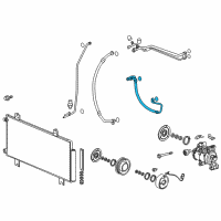 OEM 2015 Honda Fit Hose, Discharge Diagram - 80315-T5R-A01