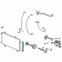 OEM 2017 Honda Fit Filter Sub-Assembly Diagram - 80101-T6A-003