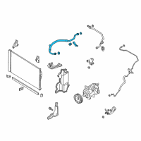 OEM 2020 Infiniti Q60 Hose-Flexible, Low Diagram - 92480-6HB0B