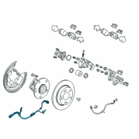 OEM Honda CR-V Harness Assy., R. Epb Diagram - 47510-TLA-A03