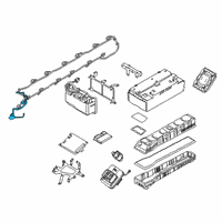 OEM 2016 BMW i8 Communication Wiring Harness Diagram - 61-27-8-627-154