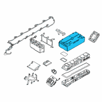 OEM 2020 BMW i8 CELL MODULE, HIGH-VOLTAGE BA Diagram - 61-27-9-452-661