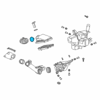 OEM Honda Odyssey Clamp, Air Flow (80) Diagram - 17315-R70-A01