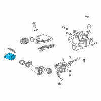 OEM 2014 Acura RDX Tube B, Air In. Diagram - 17243-R8A-A00