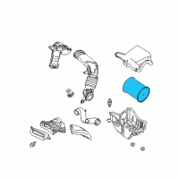 OEM 2018 Ford Escape Filter Element Diagram - CV6Z-9601-A