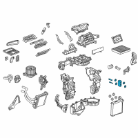 OEM 2022 Chevrolet Spark Expansion Valve Diagram - 94513099