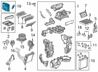 OEM 2022 Chevrolet Spark Actuator Diagram - 42541916
