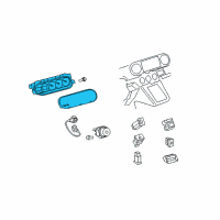 OEM 2015 Scion xB Cluster Assembly Diagram - 83800-12T30