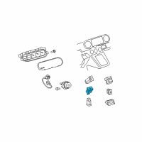 OEM 2008 Scion xB Hazard Switch Diagram - 84332-12531